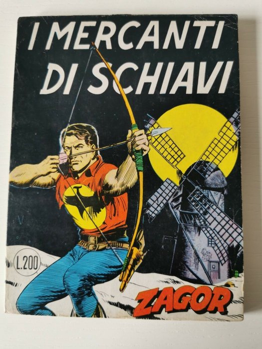 Zagor n. 14 (65) - Collana Zenith gigante "I mercanti di Schiavi" - Originale Prima edizione - Broché - EO - (1966)