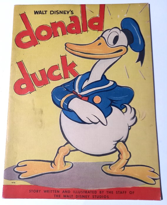 Walt Disney - Donald Duck #1 - Geniet - Eerste druk - (1935)