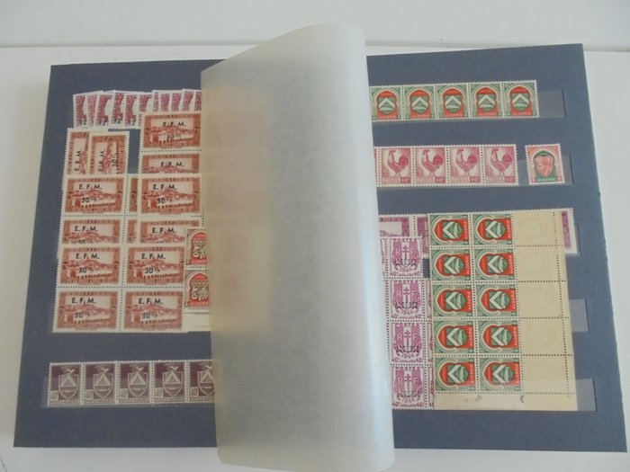 Colonie Française 1892/1965 - collection de timbres de colonie française avant indépendance
