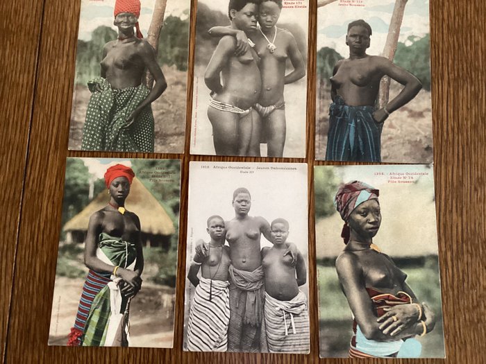 Kongo - Afrika - Postkarten (Sammlung von 90) - 1910-1925