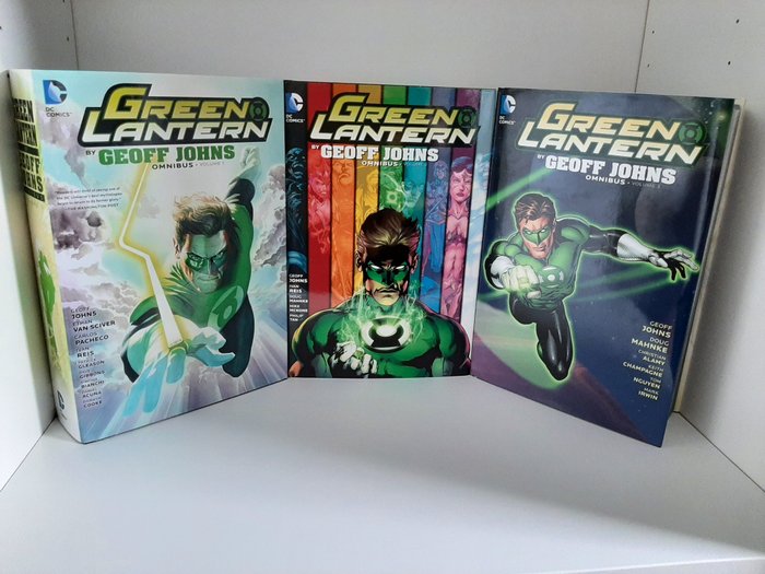 Green Lantern - Omnibus HC By Geoff Johns Volumes 1, 2 & 3 (complete set) - Hardcover - Eerste druk - (2015/2016)