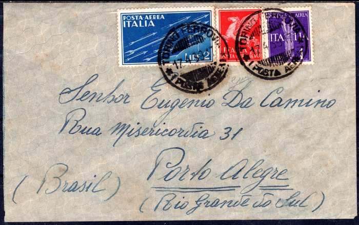 Königreich Italien 1932/1940 - Nice set of 18 airmail covers of the period