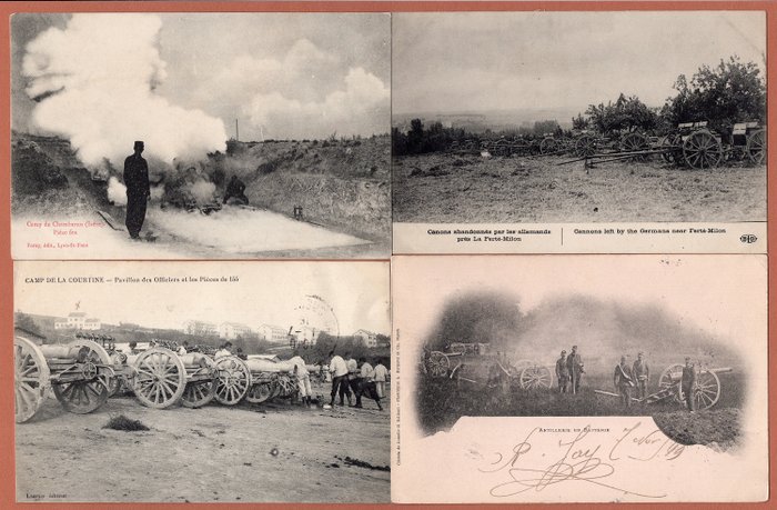 Frankrijk - Militair, Wereldoorlog 1 - Ansichtkaarten (Collectie van 32) - 1908-1916