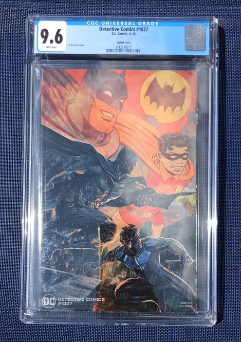 Detective Comics 1027 - Variant cover by Lee Bermejo - CGC 9.6 - Softcover - Erstausgabe - (2020)