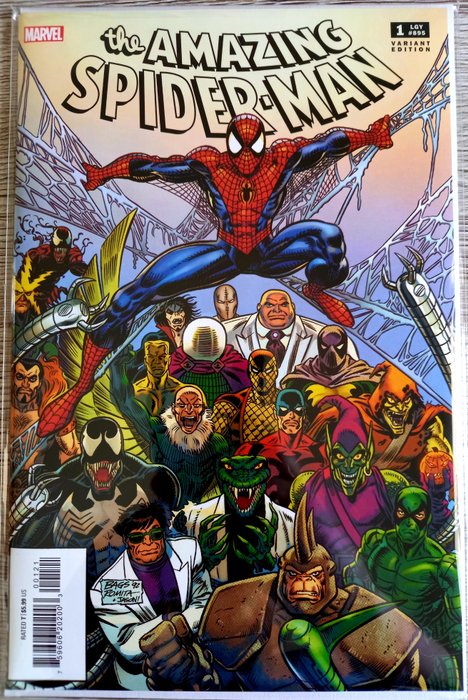 Amazing Spider-Man #1 RATIO 1:100  NEW 04/2022 !!! Bagley, Romita Sr., Kieth - ULTRA RARE ! - EO (2022)