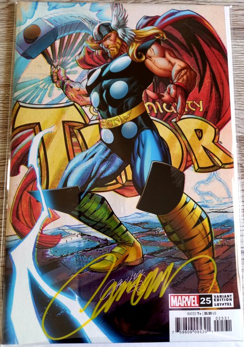 Thor #25 - NEW 05/2022 !! MOVIE SOON... - Signed by J.Scott Campbell !! Limited  !! - EO (2022)