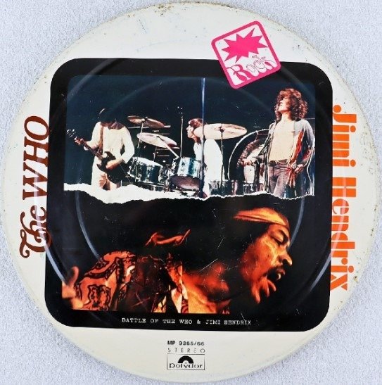 The Who / Jimi Hendrix - Battle Of The Who & Jimi Hendrix [Japanese Pressing] - 2xLP Album (double album), Tin Can - 1st Pressing, Japanese pressing - 1971