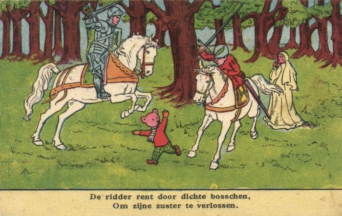 Rupert Bär, Comics Rupert - Inkl. Ordner aus den 1930er Jahren - Postkarten (Sammlung von 13) - 1930-1940
