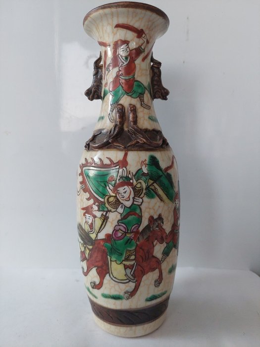 Vaso (1) - Nanking - Porcellana - Cina - XIX - XX secolo