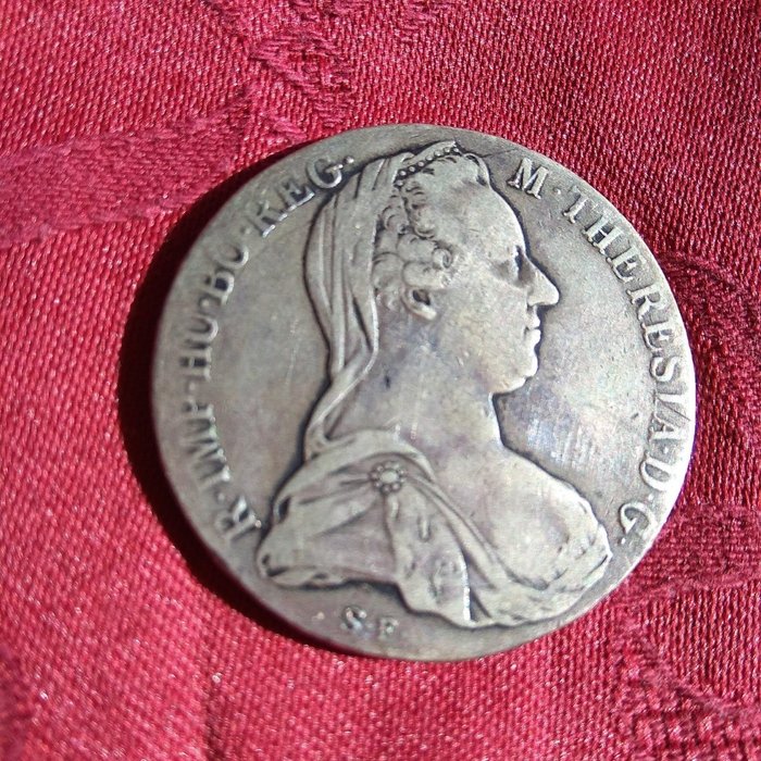 Autriche. Maria Theresia (1740-1780). Thaler (taler) 1780-SF.