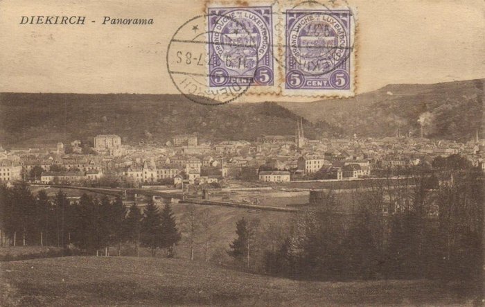 Luxemburg - Verschiedene Orte - darunter Militär, Luxemburg-Stadt, Souvenirmappe + Panoramakarte - Postkarten (Sammlung von 55) - 1900-1960
