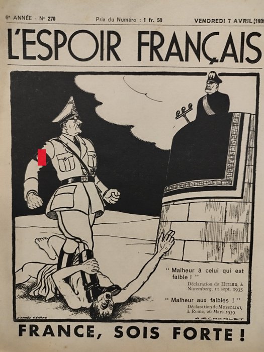 Collectif - L'Espoir Français - 1939