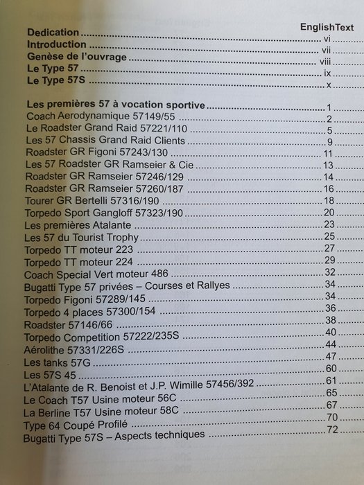 Boeken – Bugatti 57 Sport volumes I & II, door Pierre-Yves Laugier (Engelse vertaling) – Bugatti
