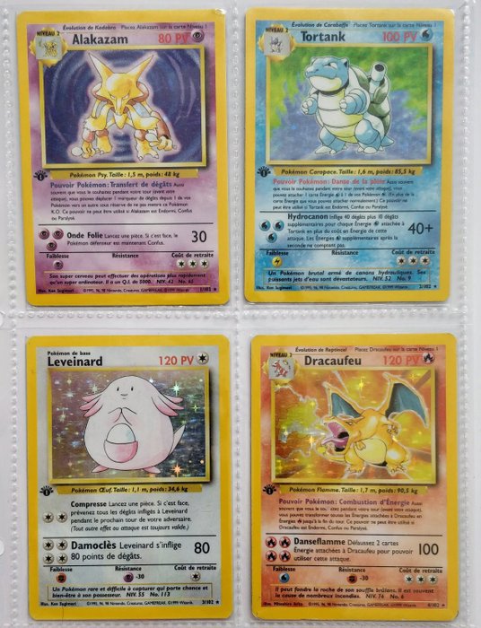 The Pokémon Company - Pokémon - Trading card Full Set 1er Edition - 1999