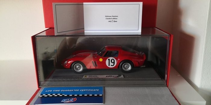 BBR - 1:18 - Ferrari 250 GTO s/n 3705GT 24h Le Mans '62 Noblet - BBR1854 / V