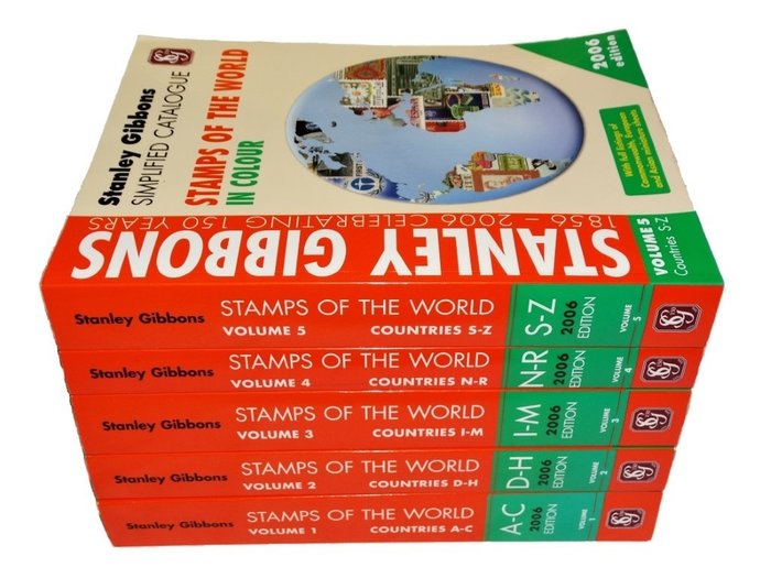 Accessoires - World Catalogue in 5 parts - Colour - Stanley Gibbons