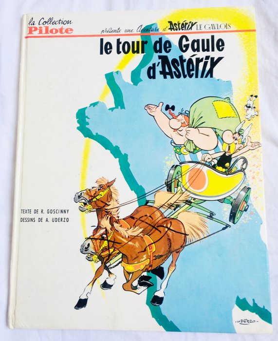 Asterix T5 - Le Tour de Gaule d'Astérix - C - Eerste druk - (1965)