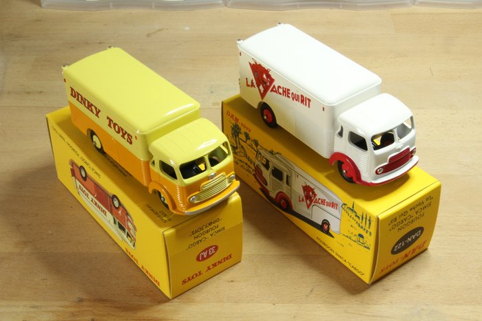 Dan Toys, Atlas-Dinky Toys - 1:43 - Studebaker Benne, Autocar Isobloc - Dan-Toys 122 & Dinky Toys 33AJ