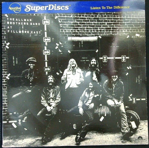 Allman Brothers (Superdisc Audiophile Half Speed pressing) - At Fillmore East (1982 audiophile issue of 1971 2LP-set) - 2xLP Album (double album), Édition limitée - Masterisation en demi-vitesse - 1971/1971