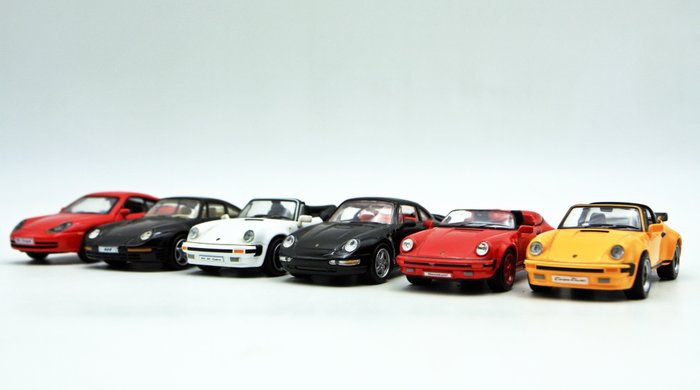 High Speed Special Edition - 1:43 - 6 Different Porsche 911