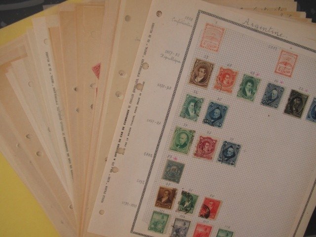 Zuid-Amerika - An advanced collection of stamps, no reserve