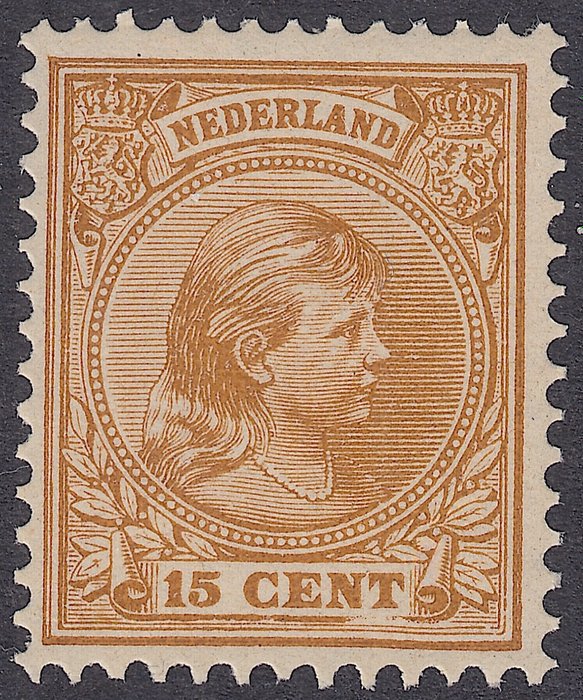 Pays-Bas 1891 - Princess Wilhelmina - NVPH 39