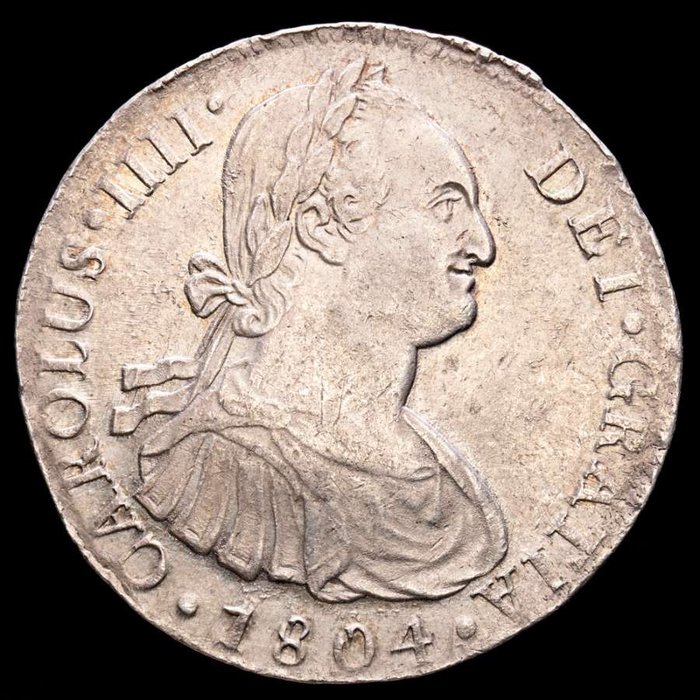 Spain. Carlos IV (1788-1808). 8 Reales - Lima, 1804 - J·P