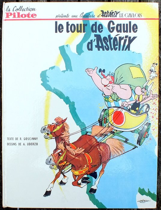 Astérix T5 - Le Tour de Gaule d'Astérix - C - EO - (1965)