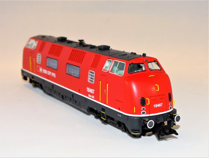 Märklin H0 - 39801 - Dieselhydraulische Lokomotive - Bin 4/4 - SBB CFF FFS