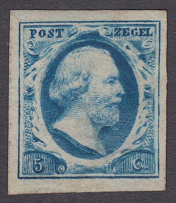 Netherlands 1852 - King Willem III - NVPH 1