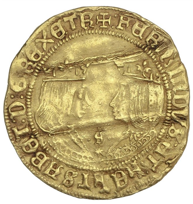 Königreich Spanien. Reyes Católicos. Doble Excelente 1474 / 1505 - Sevilla - 6,99g Au - MBC- Ref.Cat. AC.727