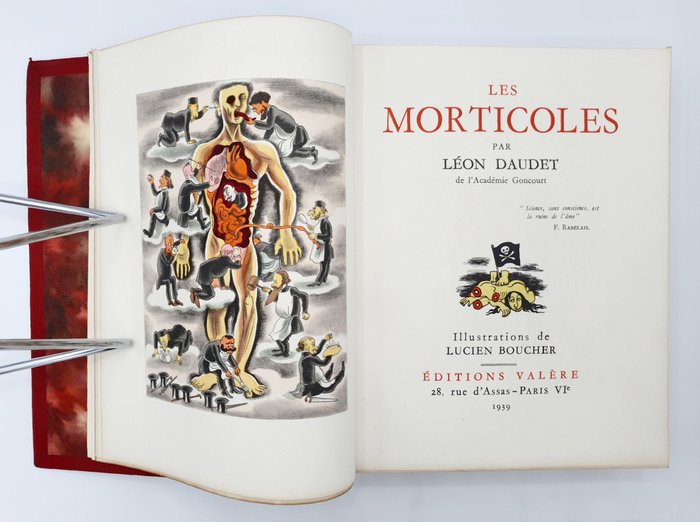 Léon Daudet / Lucien Boucher - Les Morticoles - 1939