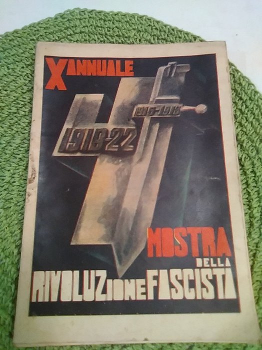 Sironi, X annuale - Mostra rivoluzione fascista - 1933