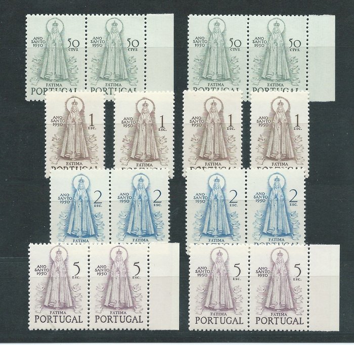Portugal 1950 - 4x Holy Year complete sets - Mundifil nº 719/22