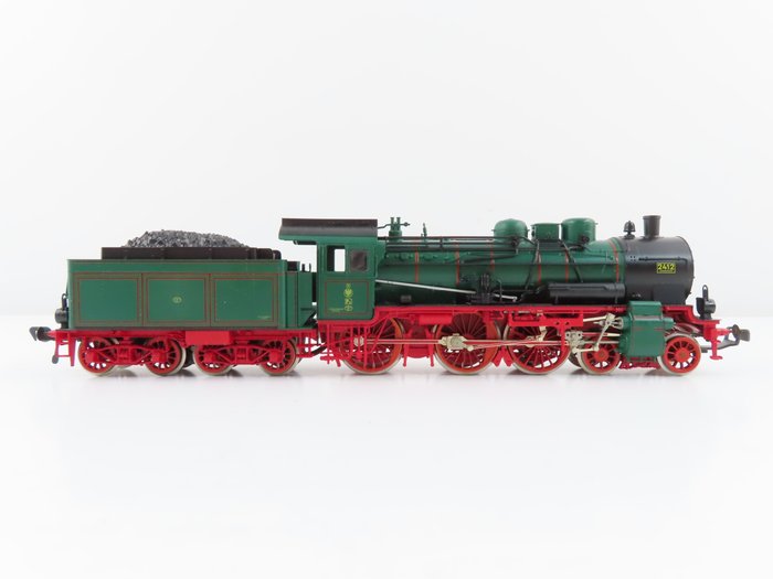 Fleischmann H0 - 4800 - Dampflokomotive mit Tender - P8 - KPEV