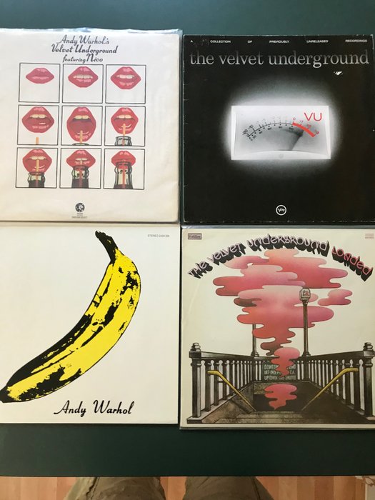 The Velvet Underground - Loaded/Andy Warhol/a coll. of unreleased Recordings/V.U featuring Nico - Multiple titles - 2xLP Album (double album), LP's - Various pressings - 1971/1985