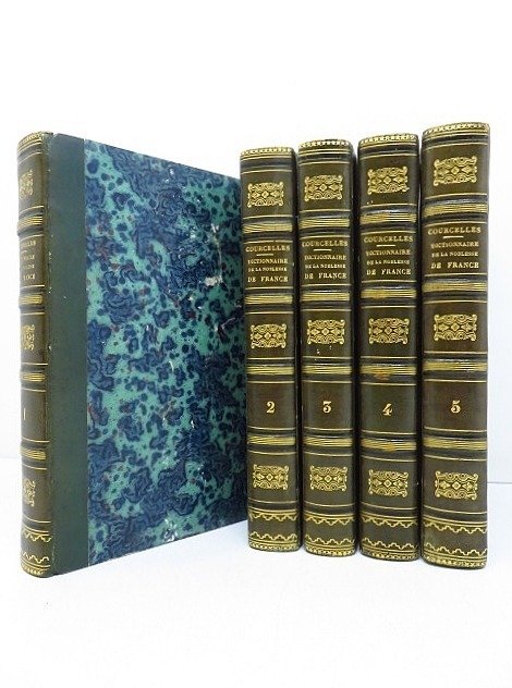Jean-Baptiste-Pierre Jullien, Chevalier de Courcelles - Dictionnaire Universel de la Noblesse de France - 1820/1822