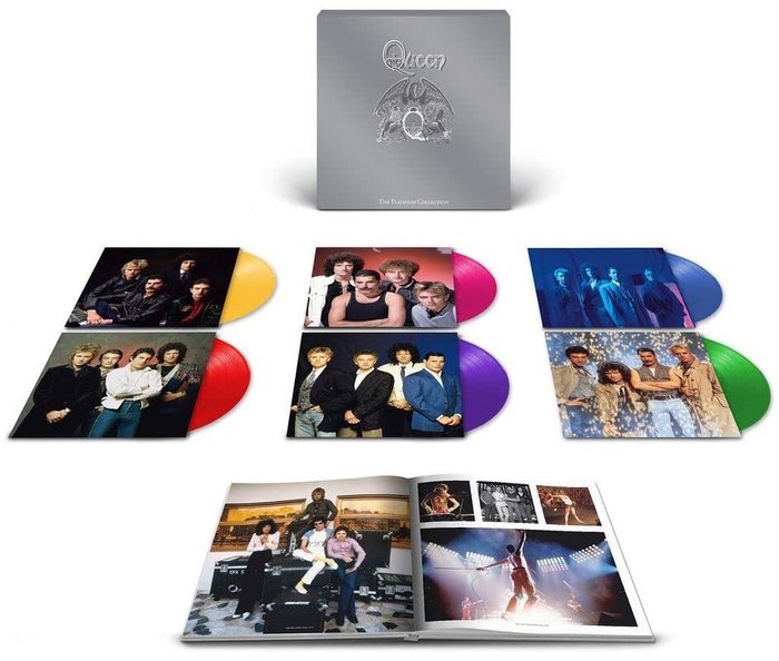 Queen - The Platinum Collection (6xLP Limited Edition Coloured Vinyl Box Set) - Multiple titles - Deluxe edition, Limited box set, Limited edition, LP Box set - Coloured vinyl - 2022/2022