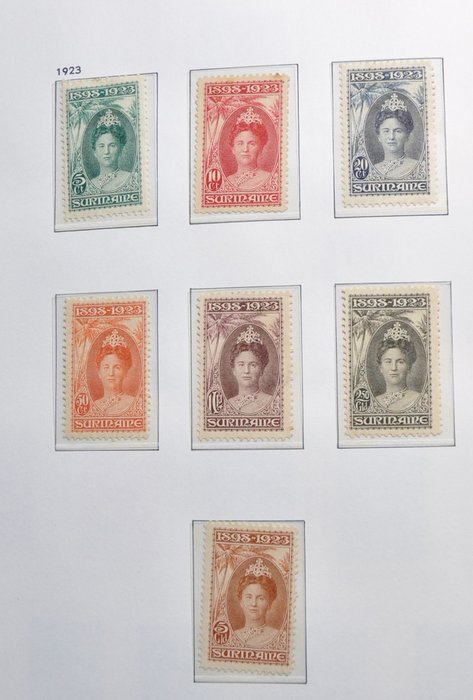 Suriname 1873/1975 - Collection in a DAVO album