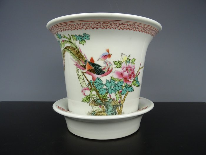Vaso - Porcellana - Cina - metà del XX secolo