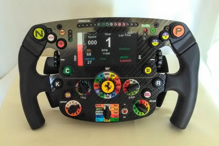 Ferrari - Sebastian Vettel - 2020 - Replika ohjauspyörä 
