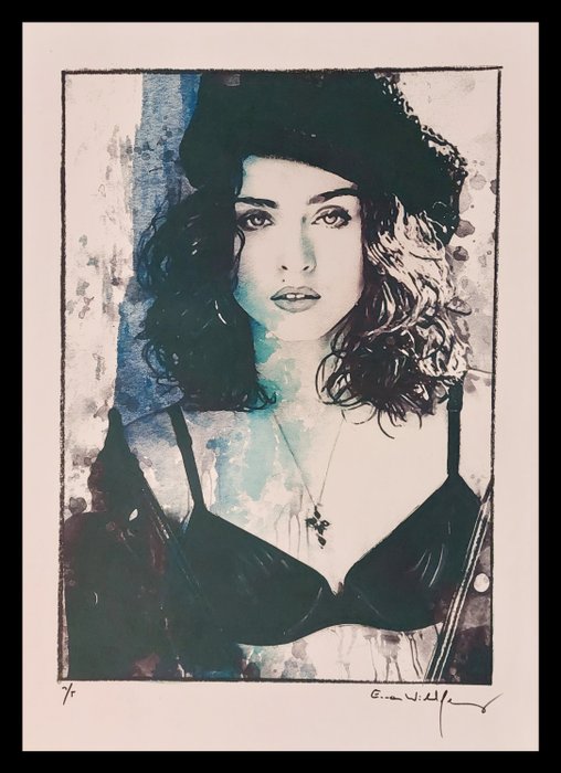 Madonna - by Emma Wildfang - watercolor series - Artwork/ Painting - 2022/2022
