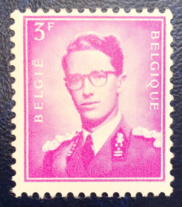 Belgique 1959 - Coil stamp on white paper - OBP R4