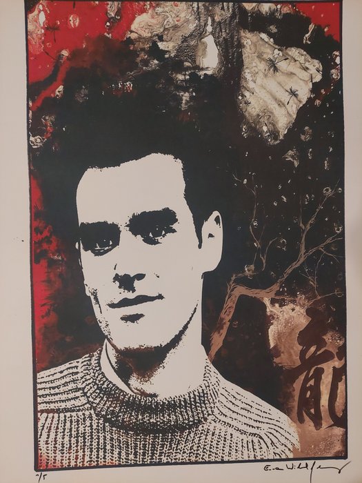 Morrissey - by Emma Wildfang - watercolor series - Artwork/ Painting - 2022/2022