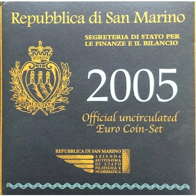 San Marino. Year Set 2005