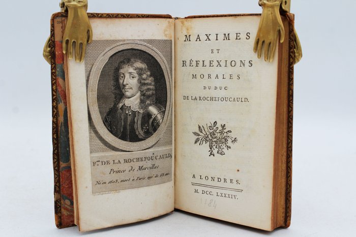 François de La Rochefoucauld - Les Pensées, Maximes Et Réflexions Morales De M. Le Duc - 1784