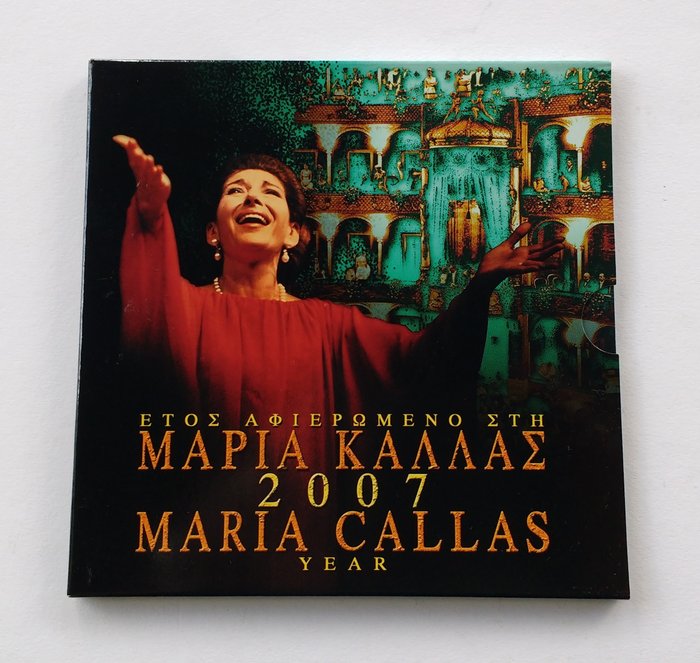 Greece. Year Set 2007 - 'Maria Callas'