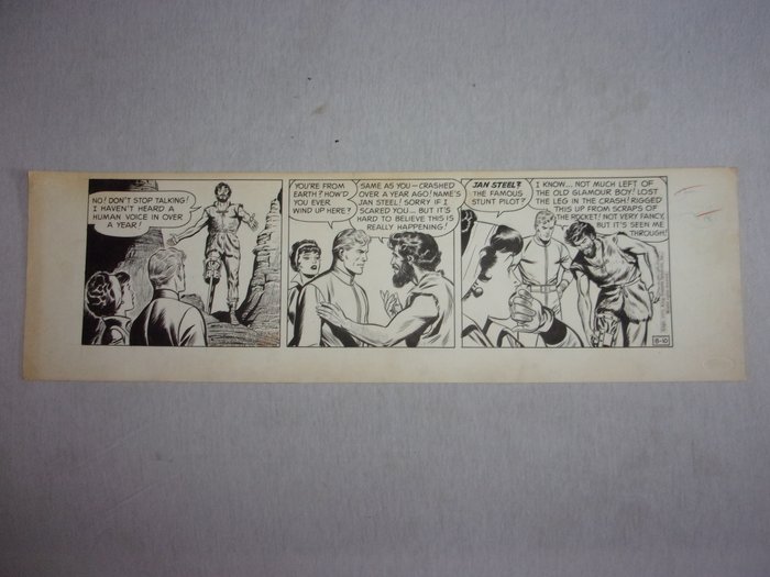Flash Gordon - Original Comic Strip by Dan Barry - Eerste druk (1955)