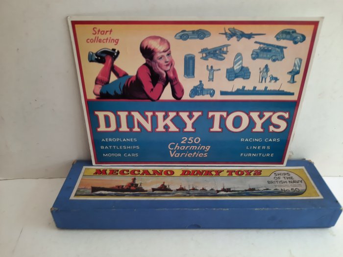 Dinky Toys - 1:400 - No 50 Set "Ships  of the British Navy"