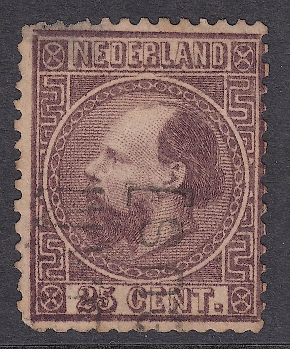 Niederlande 1867 - King Willem III, comb perforation 13½ - NVPH 11 IIC